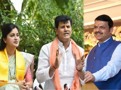 shinde group sanjay shirsat reaction over mp navneet rana statement on dcm devendra fadnavis | Maharashtra Politics: “राणा दाम्पत्य हे देवेंद्र फडणवीसांचे भक्त, पण...”; शिंदे गटातील आमदाराची सूचक प्रतिक्रिया 