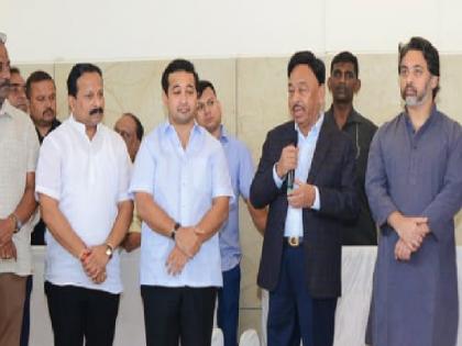 There are politicians in Kankavli, now there will be good sportsmen; A difficult remark by Narayan Rane | कणकवलीत राजकारणी तर आहेतच, आता चांगले खेळाडू घडतील; नारायण राणेंची मिश्किल टिपणी 