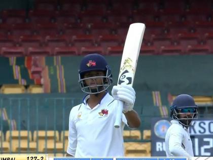 Mumbai score 248/5 on Day 1 of the Ranji Final vs Madhya Pradesh, Yashasvi Jaiswal 78, prithvi Shaw 47 and Sarfaraz khan not out 40  | Ranji Trophy Final : पृथ्वी शॉ, यशस्वी जैस्वाल अन् सर्फराज खानची दमदार खेळी, मुंबईची पहिल्या दिवशी पकड