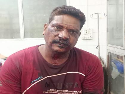 Rapi attack on six people including national shooter in Kolhapur, suspect brutally beaten by mob | कोल्हापुरात राष्ट्रीय नेमबाजासह सहा जणांवर रापीने हल्ला, संशयितास जमावाची बेदम मारहाण