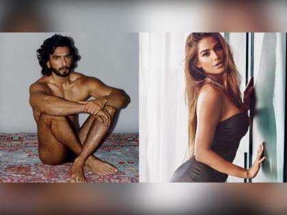 bollywood actor ranveer singh poonam pandey reacted on bold nude photoshoot twitter shares photos | Poonam Pandey : पूनम पांडेनं केली Ranveer Singh च्या फोटोची प्रशंसा; म्हणाली, “मला माझ्या गेममध्ये…”