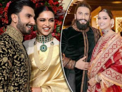 ranveer singh shared special appreciation post for wife deepika padukone on their wedding anniversary | "प्रत्येक दिवस हा बायकोचं...", रणवीरला दीपिकाचं कौतुक, लग्नाच्या वाढदिवशी शेअर केली खास पोस्ट