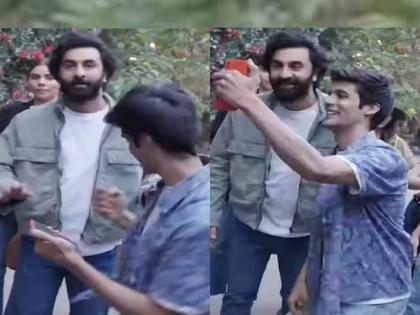 know why ranbir kapoor threw the fan phone here is the reason | Ranbir Kapoor : रणबीर कपूरने चाहत्याचा काल फोन फेकला, आज सत्य आलं समोर; पाहा नेमकं काय घडलं