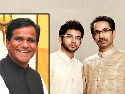 BJP Raosaheb Danve trolls shivsena saying only Uddhav Thackeray and Aditya Thackeray will be there in party till end | Raosaheb Danve on Shivsena: "शिवसेनेत उद्धव अन् आदित्य ठाकरे - दोनच माणसं शिल्लक राहणार", रावसाहेब दानवेंचा खोचक टोला