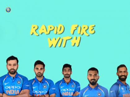 India vs Australia : Rapid Fire round with Indian team, Who is always hungry? Who is a phone addict? Many fun facts | IND vs AUS : Rapid Fire; भारतीय संघातील 'तो' विसरभोळा कोण, ऐका खेळाडूंकडूनच!