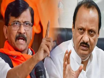 Uddhav Thackeray Group Leader Sanjay Raut Targeted to Ajit Pawar's criticism | 'सोम्या-गोम्या' वरून रंगला सामना; संजय राऊतांनी घेतला अजित पवारांचा खरपूस समाचार