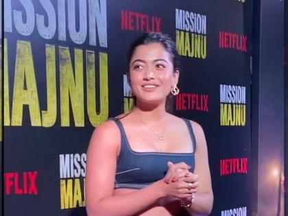 Rashmika mandanna apologized to fan after the screening of mission majnu know what happened | असं काय घडलं की मिशन मजनूच्या स्क्रीनिंगनंतर रश्मिका मंदानानं मागितली चाहत्यांची माफी