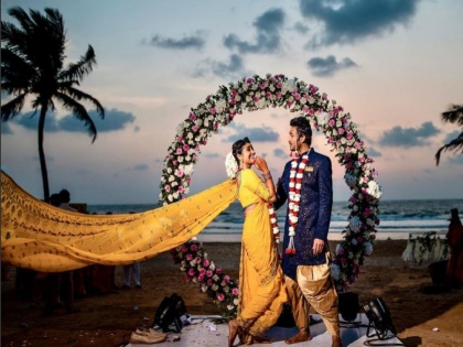 Rasika Sunil And Aditya Bilagi Wedding Inside Photo Viral | 'ही' मराठी अभिनेत्री चढली बोहल्यावर, पाहा लग्नाचे Inside Photo