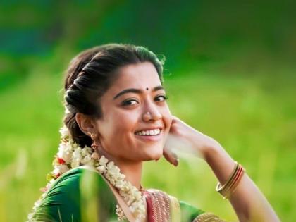 Rashmika Mandanna shared a photo from the sets of 'Pushpa 2', it went viral | रश्मिका मंदानाने 'पुष्पा २'च्या सेटवरील शेअर केला फोटो, झाला व्हायरल