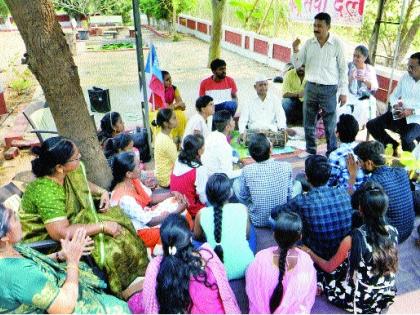  NATIONAL SERVICE FEDERAL ART OFFICE B. Patil Jugantarasthan Jagar | राष्ट्र सेवा दलाचे कलापथक लोकजागरास पुन्हा सज्ज- पी. बी. पाटील यांच्या स्फूर्तिस्थळी जागर