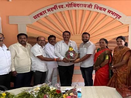 Gajanan Patil as Chairman of Ratnagiri District Agricultural Produce Market Committee | रत्नागिरी जिल्हा कृषी उत्पन्न बाजार समितीच्या सभापतीपदी गजानन पाटील