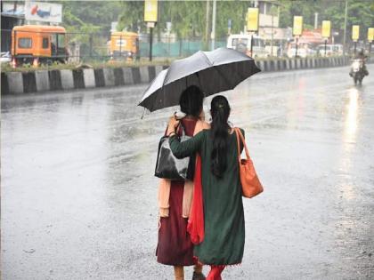 Rain accompanied by lightning in Ratnagiri | रत्नागिरीत विजांच्या कडकडाटासह पावसाची हजेरी