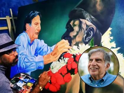 poor painter year and a half of waiting and an unforgettable visit to ratan tata | एका गरीब चित्रकाराची भेट; दीड वर्षाची प्रतीक्षा... आणि अविस्मरणीय ठरलेली भेट