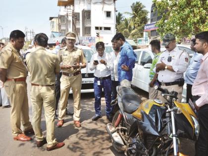 Use of e-currency system by the police:: 'Those' drivers will have to pay immediate penalties | पोलिसांकडून ई-चलन प्रणालीचा वापर- : ‘त्या’ वाहनचालकांना भरावा लागणार तत्काळ दंड