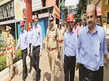 Special Inspector General of Police Sanjay Darade visited Gharda Chemical Company in Lote, Reminisced about old memories | ज्या कंपनीत काम केले तिथेच दिली भेट, विशेष पोलिस महानिरीक्षक रमले आठवणीत