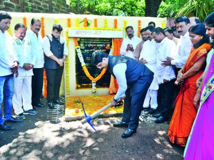 Bhatipujan of the reconstruction of Ratnagiri central bus station | रत्नागिरी मध्यवर्ती बसस्थानक पुनर्बांधणीचे भूमिपूजन