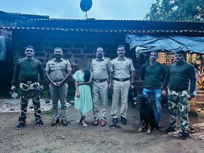 Ratnagiri: 'Virat' finds the girl who went to the forest because her father was angry | Ratnagiri: वडील रागावले म्हणून जंगलात गेलेल्या मुलीला 'विराट'ने शोधले