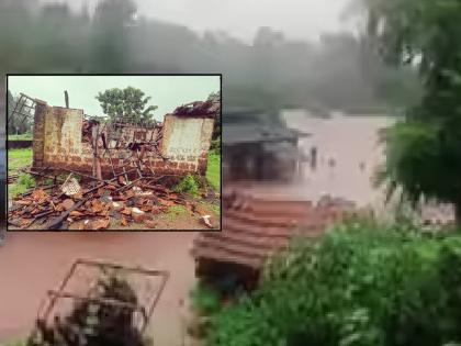 Heavy rains cause more than Rs 27 lakh damage in Ratnagiri district in a single day, Dapoli is the worst hit | मुसळधार पावसामुळे रत्नागिरी जिल्ह्यात एकाच दिवशी २७ लाखांहून अधिक हानी, दापोलीला सर्वाधिक फटका
