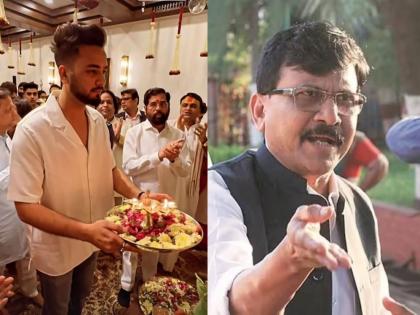 Which MP took elvish yadav to the Chief Minister's Eknath Shinde bungalow? Sanjay Raut's question to Devendra Fadnavis | एल्विशला कोणता खासदार मुख्यमंत्र्यांच्या बंगल्यावर घेऊन गेला? संजय राऊतांचे फडणवीसांना प्रश्न