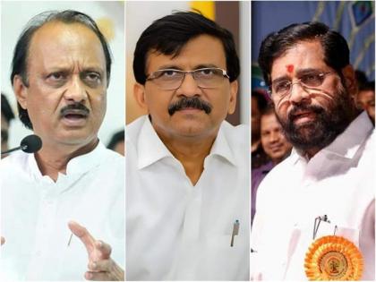 Sanjay Raut target Eknath Shinde-Ajit Pawar; It also Devendra Fadnavis | संजय राऊतांनी एकनाथ शिंदे-अजित पवारांची उडवली खिल्ली; देवेंद्र फडणवीसांवरही बरसले