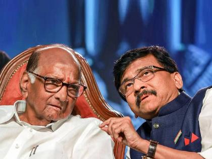 Sanjay Raut supports Sharad Pawar and slammed Devendra Fadnavis over Ajit Pawar oath taking | Sanjay Raut, Sharad Pawar: "शरद पवार आपल्या शब्दांचे पक्के, ते नेहमी..."; Devendra Fadnavis यांच्या दाव्यानंतर संजय राऊत मैदानात