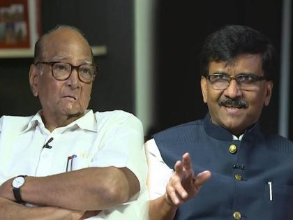 BJP leader Nilesh Rane has criticized NCP president Sharad Pawar and Shiv Sena leader Sanjay Raut | "एका मुलाखतीनंतर खळबळ उडणार होती ना; कुठे काही उडलेलं तर दिसलं नाही"