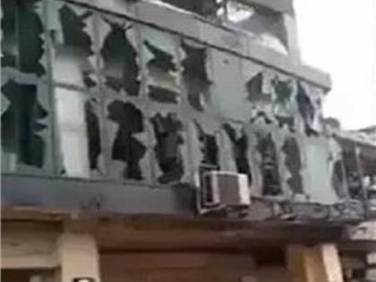 India's explosion before T20 match, Rawalpindi stadium destroyed in drone attack | टी-२० सामन्यापूर्वीच भारताचा धमाका, ड्रोन हल्ल्यात रावळपिंडीचं स्टेडियम उद्ध्वस्त India's explosion before T20 match, Rawalpindi stadium destroyed in drone attack | टी-२० सामन्यापूर्वीच भारताचा धमाका, ड्रोन हल्ल्यात रावळपिंडीचं स्टेडियम उद्ध्वस्त