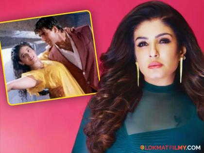 bollywood actress raveena tandon share experience about mohra film tip tip barsa paani song shooting  | असह्य वेदना अन् १०२ ताप; अभिनेत्री रवीना टंडनने सांगितला 'टिप टिप बरसा पानी' गाण्याच्या शूटिंगचा अनुभव 