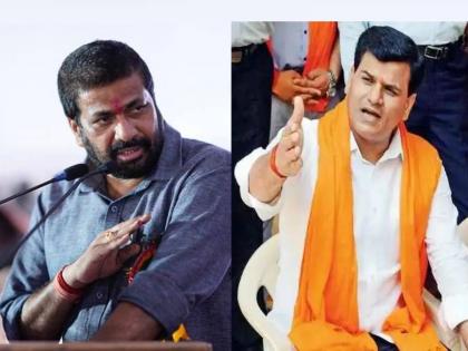 Bacchu Kadu vs Ravi Rana Latest News: '... So dare to break into the house and beat you'; Ravi Rana againe direct warning to Bachu Kadu Amravati Politics | Bacchu Kadu vs Ravi Rana Latest News: '... तर घरात घुसून मारण्याची हिंमत'; रवी राणा थांबेचनात; बच्चू कडूंना थेट इशारा