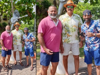 India vs West Indies : Team India Coaches' day out at the Bob Marley museum in Antigua; watch Ravi Shastri's new avatar | Video : टीम इंडियाच्या प्रशिक्षकांची भटकंती, रवी शास्त्रींचा अनोखा अंदाज