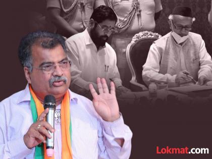 BJP state president Ravindra Chavan said that he felt bad after Eknath Shinde became the Chief Minister | "एकनाथ शिंदे मुख्यमंत्री झाल्याने वाईट वाटलं आणि घरी निघून गेलो,पण पुन्हा..."; रवींद्र चव्हाणांचा गौप्यस्फोट BJP state president Ravindra Chavan said that he felt bad after Eknath Shinde became the Chief Minister | "एकनाथ शिंदे मुख्यमंत्री झाल्याने वाईट वाटलं आणि घरी निघून गेलो,पण पुन्हा..."; रवींद्र चव्हाणांचा गौप्यस्फोट