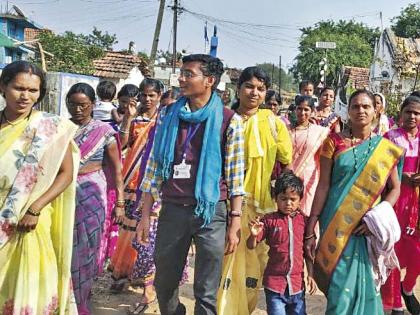 When he decided to work in Gadchiroli district as chief minister fellow. | गडचिरोली जिल्ह्यातच काम करायचं ‘त्यानं’ ठरवलं तेव्हा.