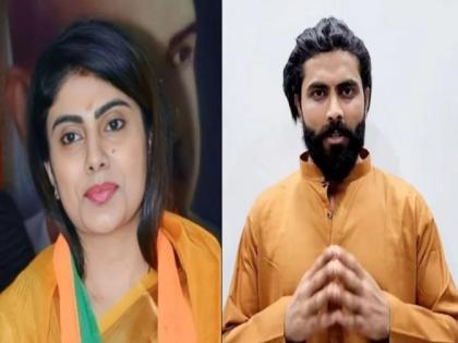 congress has filed a complaint against ravindra jadeja's wife rivaba in the election commission, gujarat assembly elections | Gujarat Assembly Elections : रवींद्र जडेजाची पत्नी रिवाबा यांच्याविरुद्ध निवडणूक आयोगात तक्रार, मुलांसोबत प्रचार केल्याचा आरोप