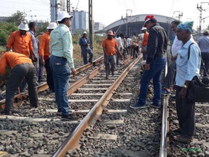 Megablocks today on all three railway lines | तिन्ही रेल्वे मार्गांवर आज विविध कामांसाठी मेगाब्लॉक