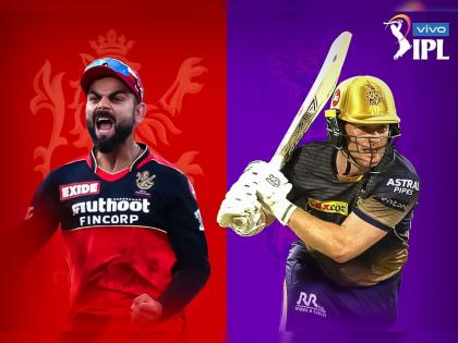 IPL, 2021 RCB vs KKR Eliminator Live : RCB won the toss and decided to bat first against KKR,  | IPL, 2021 RCB vs KKR Eliminator Live : विराट कोहलीनं नाणेफेक जिंकली, कोलकातानं आंद्रे रसेलला दिली नाही संधी