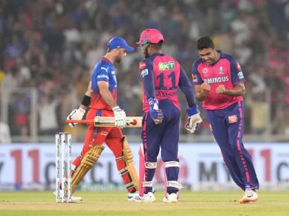RR vs RCB, IPL 2024 Eliminator Marathi Live : RCB's star batter surrender in important match, good bowling by Rajasthan Royals, they need 173 runs to win | RCB चे तारे ज़मीन पर! महत्त्वाच्या सामन्यात शरणागती, राजस्थान रॉयल्सची सुरेख गोलंदाजी