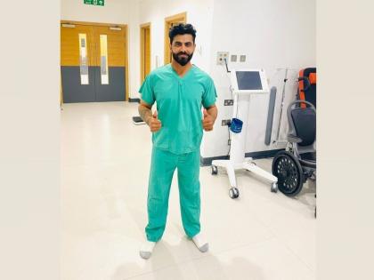 india vs England 2021 3rd test : Ravindra Jadeja has visited hospital for check-up. Has a leg injury, Reports awaited | India vs England 3rd Test : सामना संपल्यानंतर रवींद्र जडेजा पोहोचला हॉस्पिटलमध्ये, पोस्ट केलेल्या फोटोने वाढवली चिंता!