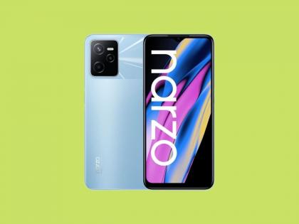 Realme Narzo 50A Prime India Launch On 30 April  | मस्तच! 50MP चा शानदार कॅमेरा असलेला स्वस्त Realme Narzo 50A Prime वेबसाईटवर लिस्ट