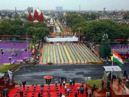 Independence Day Special arrangements at Red Fort 4000 people invited | Independence Day: लाल किल्ल्यावर विशेष व्यवस्था; स्वातंत्र्य दिन सोहळ्याचे ४००० लोकांना निमंत्रण