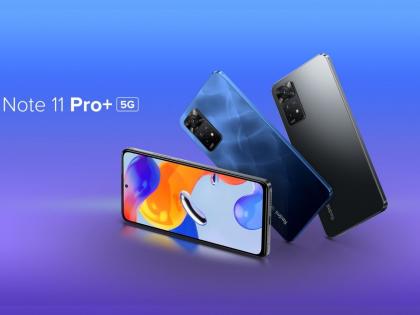 Redmi Note 11 Pro Plus 5G Sale In India On Amazon Know Price And Specifications  | 108MP कॅमेरा असलेल्या भन्नाट Redmi फोनवर मिळतोय 3000 रुपयांचा डिस्काउंट; आज आहे पहिला सेल 