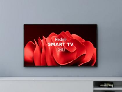 Redmi Smart Tv X43 Sale Starts Company Offering Discount Of Rupees 1500  | काही दिवसांपूर्वी आलेल्या नव्या Smart TV टीव्हीवर तगडा डिस्काउंट; अशी 43 इंचाच्या Redmi Smart TV वरील ऑफर 