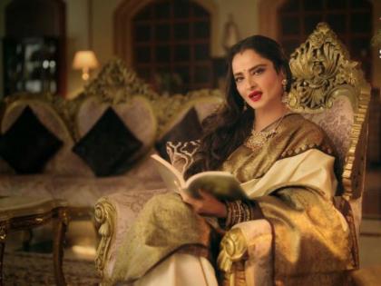 Rekha's beauty and roaring enthusiasm made the new promo of 'Gum Hai Kisi Ke Pyaar Mein' four moons! | रेखा यांच्या सौंदर्य आणि खळखळत्या उत्साहाने 'गुम है किसी के प्यार में'च्या नव्या प्रोमोला लावले चारचाँद!