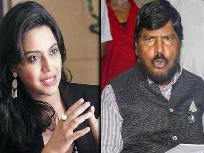 Swara Bhasker takes dig at Ramdas Athawale supporting Payal Ghosh | स्वरा भास्करचा रामदास आठवलेंना टोला, म्हणाली - चांगलं झालं असतं जर हाथरस गॅंगरेप पीडितेला...