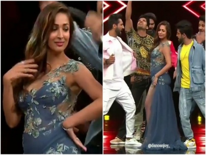 Malaika Arora dance on Arjun Kapoor song Hua Chokra Jawaan with Punit Pathak video viral on internet | VIDEO : मलायकाचा अर्जुन कपूरच्या गाण्यावर जबरदस्त डान्स, अंदाज पाहून व्हाल घायाळ....
