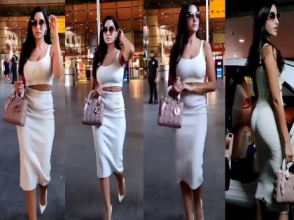 Nora Fatehi looked stunning in recent viral video showed her perfect figure | जुन्या अंदाजात पुन्हा परतली Nora Fatehi, स्कीन टाइट ड्रेसमध्ये दाखवला आपला बोल्ड अंदाज