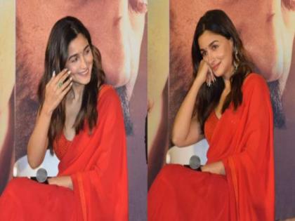 Alia Bhatt Can’t Stop Blushing When Asked If ‘R’ Is Lucky For Her at RRR Trailer Launch | RRR ट्रेलर लॉन्चवेळी रणबीरबद्दलचा 'तो' प्रश्न ऐकताच आलिया भट्टच्या गालावर खुलली कळी, लाजत म्हणाली....