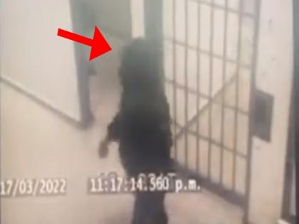 Colombia : Drug mafia escape from the high security jail cctv footage | हाय सिक्युरिटी जेलमधून फरार झाला ड्रग माफिया, CCTV फुटेज झालं व्हायरल