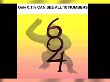 Optical Illusion : Can you find 10 numbers in this optical illusion image | Optical Illusion फोटो शोधायचे आहेत 10 नंबर, भले भले शोधून थकले; तुम्हीही करा ट्राय!