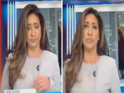 Canada women news anchor swallowed a fly during anchoring video viral | लाइव्ह न्यूज बुलेटिनमध्ये महिला अ‍ॅंकरने गिळली माशी, व्हिडीओ बघून व्हाल अवाक्...