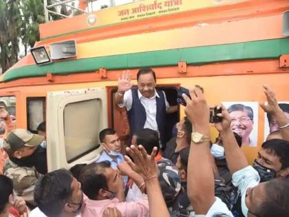 BJP forms front for elections from Narayan Rane's Jan Ashirwad yatra | Narayan Rane: राणेंच्या यात्रेआड भाजपची निवडणुकीसाठी मोर्चेबांधणी